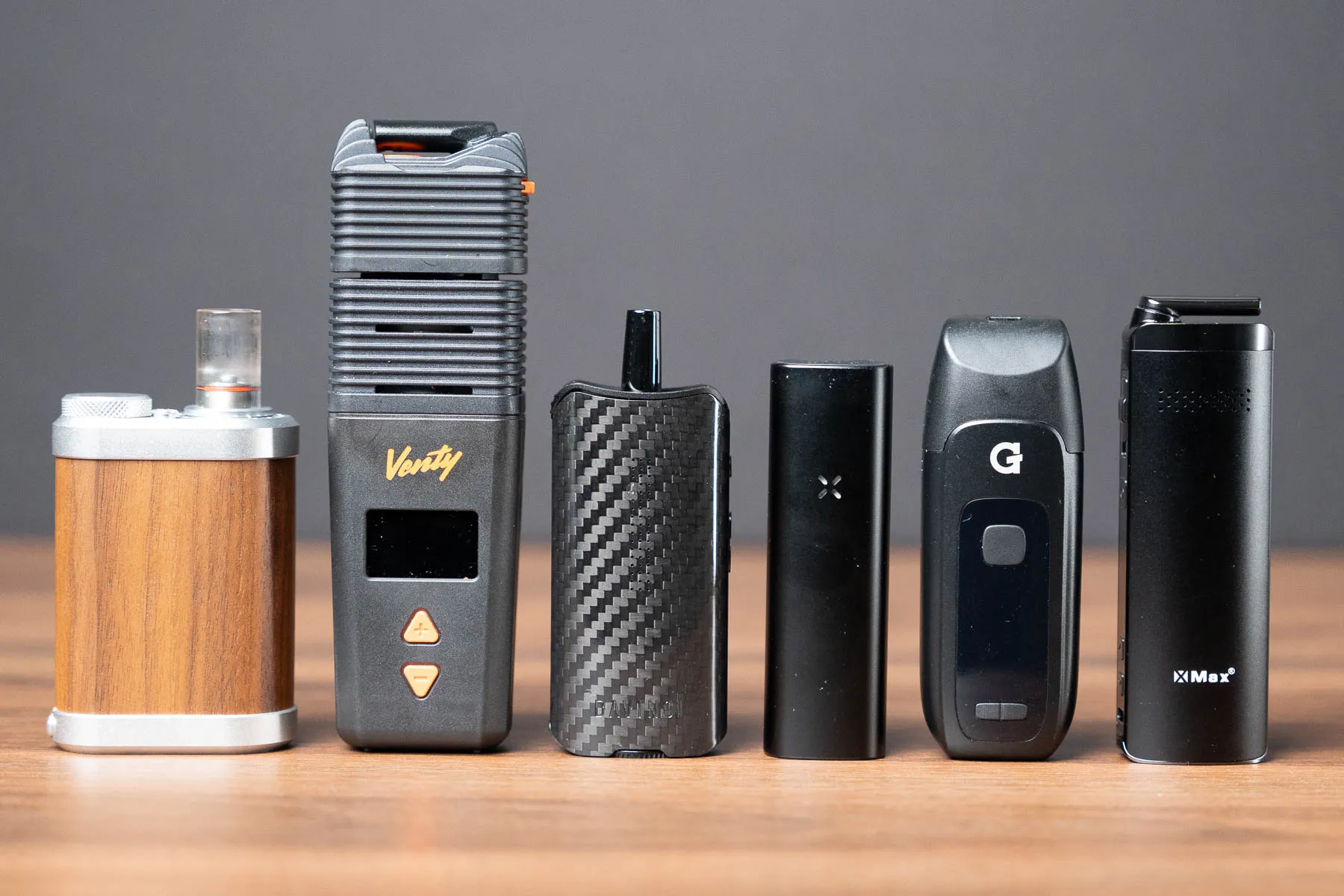 A selection of premium vaporizer devices showcasing the search for vapes near me