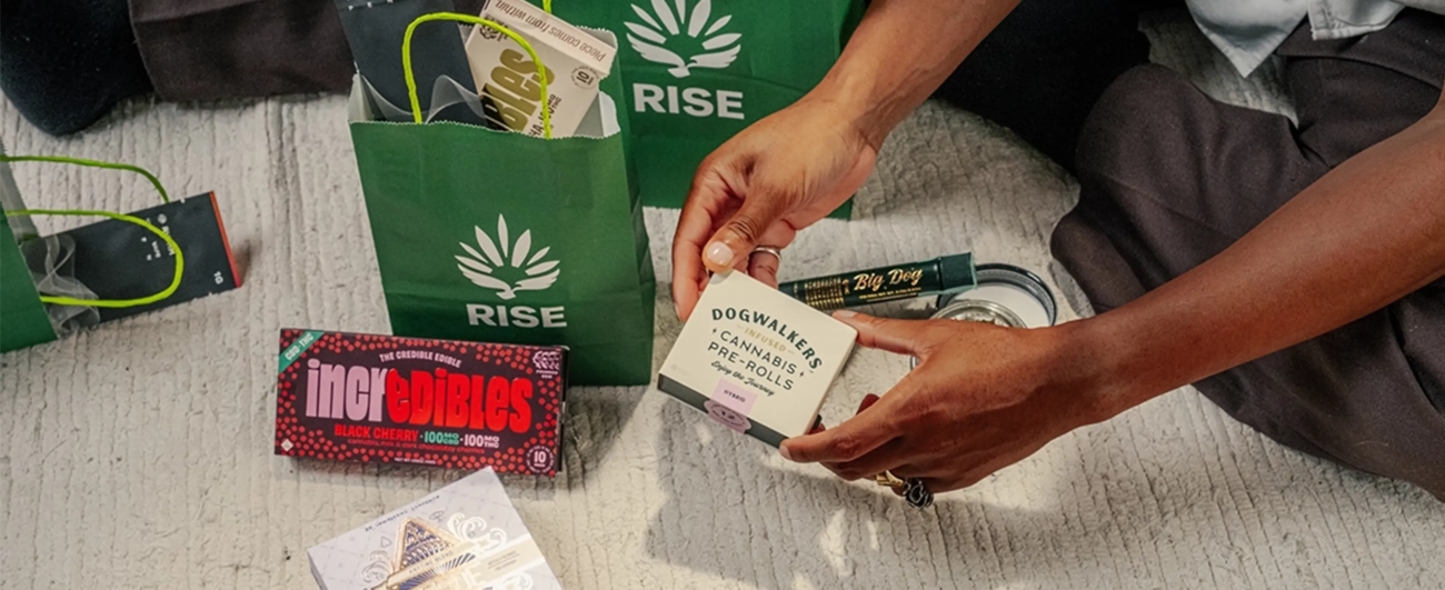 Ordering premium products online instead of driving to a local marijuana dispensary
