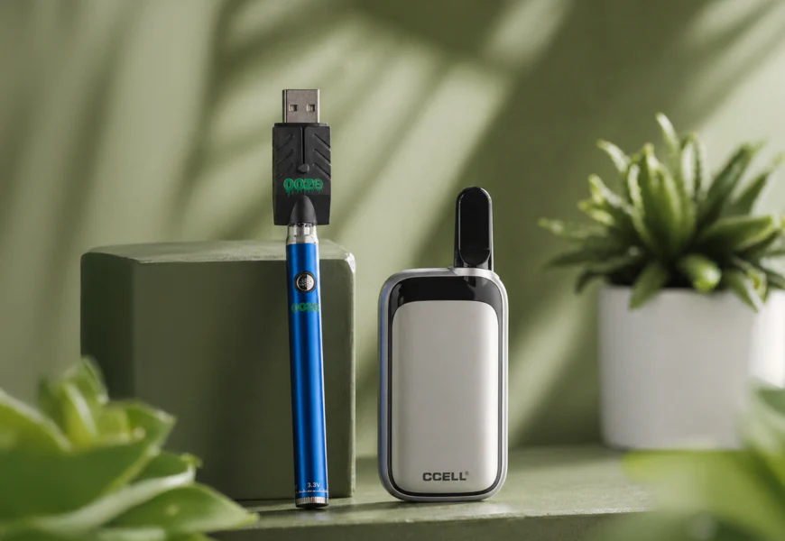 Sleek rechargeable vapes displaying advanced charging features for pure extract consumption